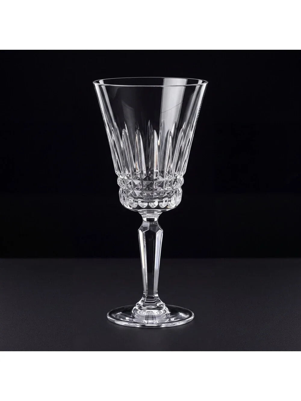 Vintage Set of 3 Mikasa Wimbledon Crystal Water Goblets Stemware 7.5